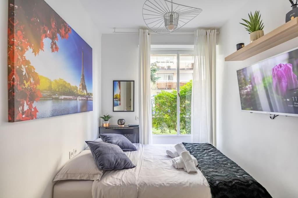 Cozy Studio Near The Eiffel Tower Paris Luaran gambar